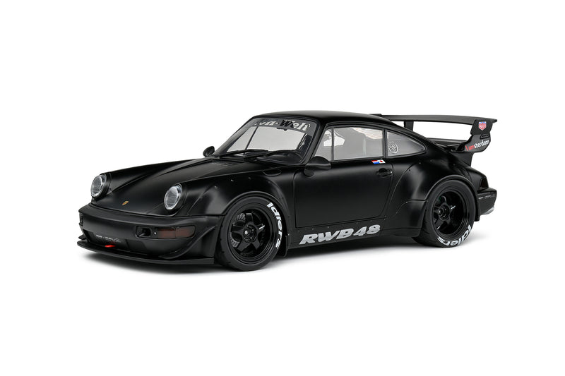 Load image into Gallery viewer, Solido 1:18 Large Scale 2016 RWB Porsche Bodykit Darth Vader #48
