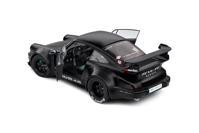 Load image into Gallery viewer, Solido 1:18 Large Scale 2016 RWB Porsche Bodykit Darth Vader #48
