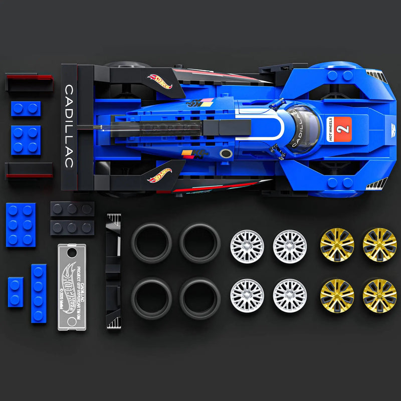 Load image into Gallery viewer, Mattel Brick Shop Cadillac Project GTP Hypercar Builder Toy Kit
