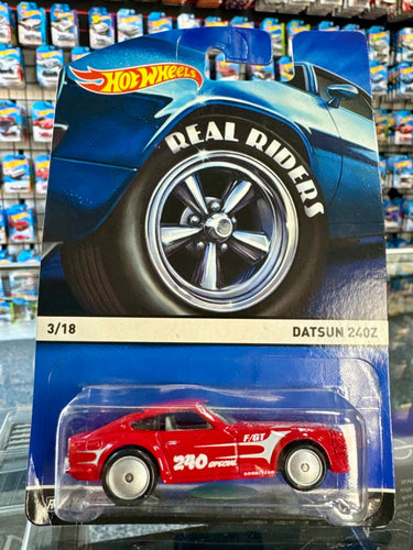 2015 Hot Wheels Datsun 240Z Real Riders Series 3/18 