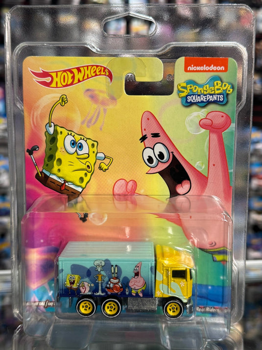 2015 Hot Wheels Dodge Spongebob Squarepants Hiway Hauler - American Stanced