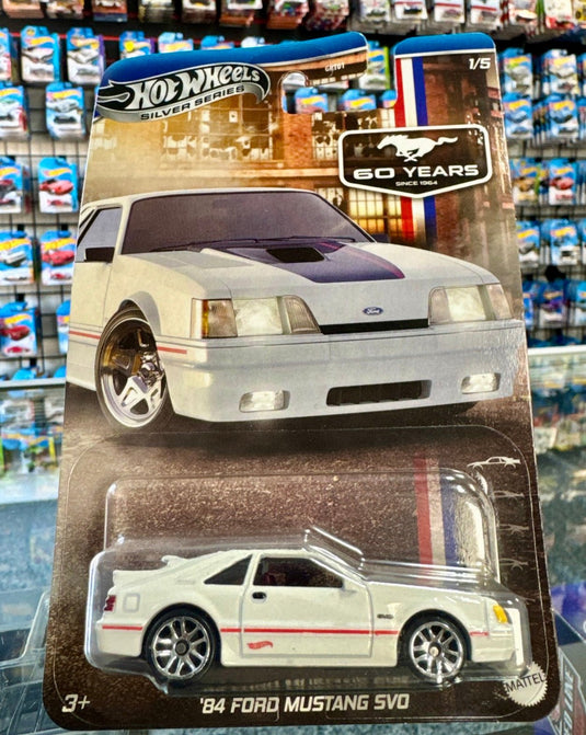 2024 Hot Wheels 60th Silver Anniversary Mustang Series - American Stanced