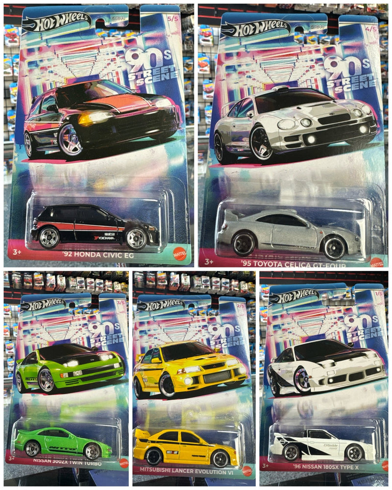 Load image into Gallery viewer, 2024 Hot Wheels &#39;90 Street Scene Series - American Stanced
