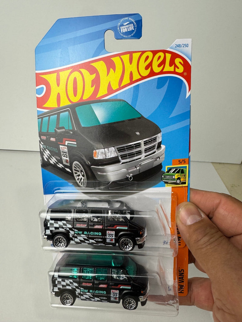 Load image into Gallery viewer, 2024 Hot Wheels Dodge Van &quot;Error&quot; RARE - American Stanced
