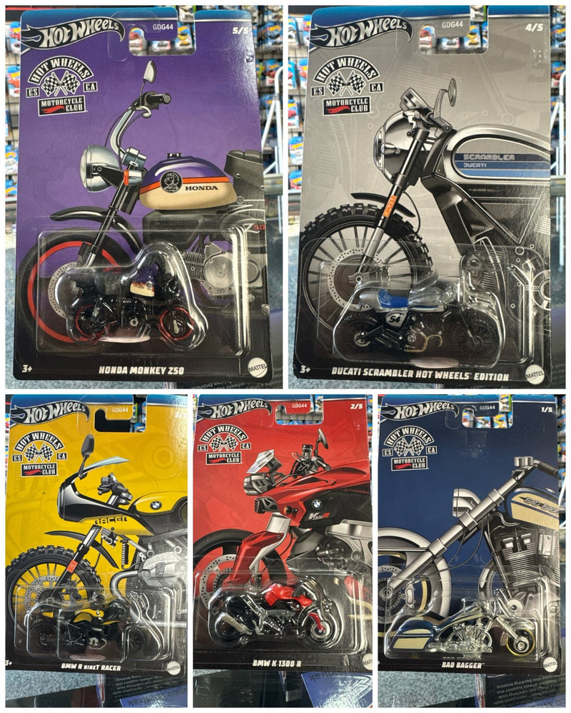 Load image into Gallery viewer, 2024 Hot Wheels Motorcycle Club Series - American Stanced
