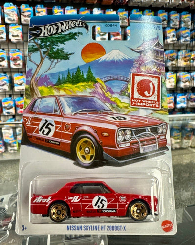 2024 Hot Wheels Nissan Skyline HT 2000GT - X J - Imports Series 2/5 - American Stanced