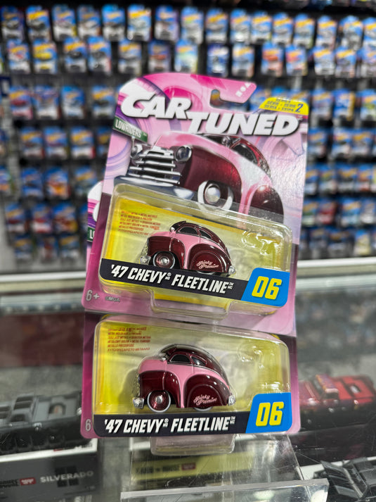 Car Tuned '47 Chevy Fleetline Pink