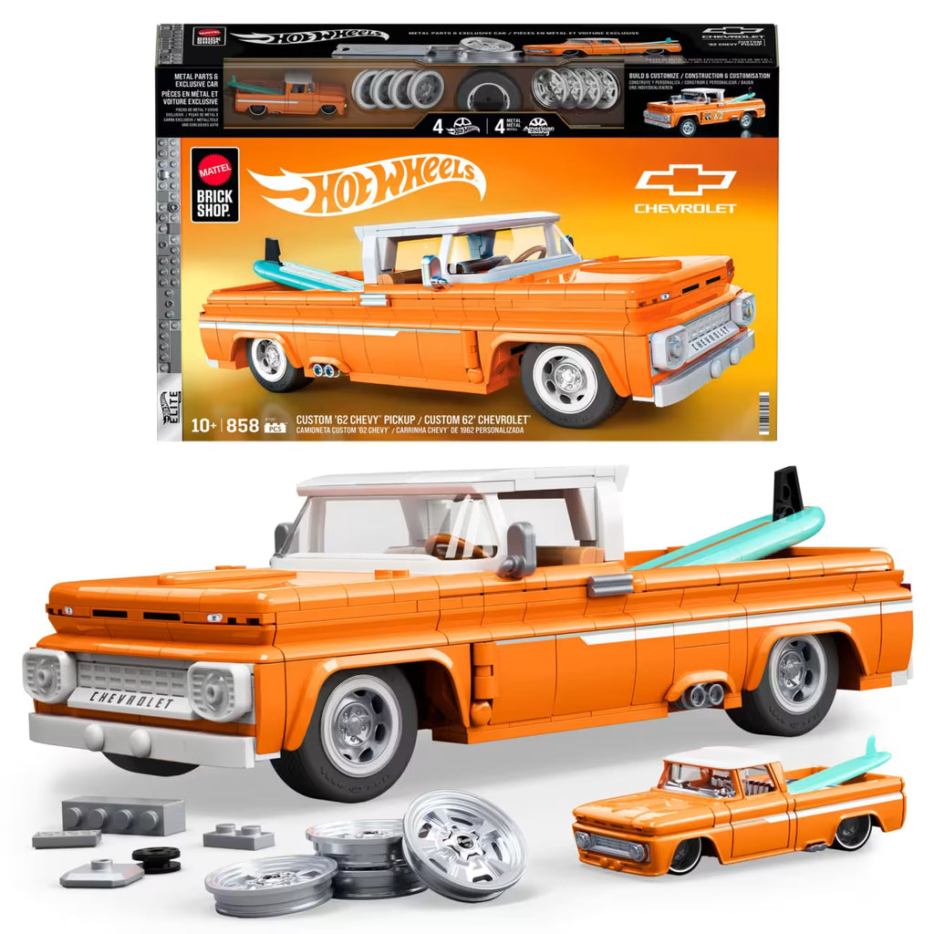Hot Wheels Bricks Custom '62 Chevy Pickup