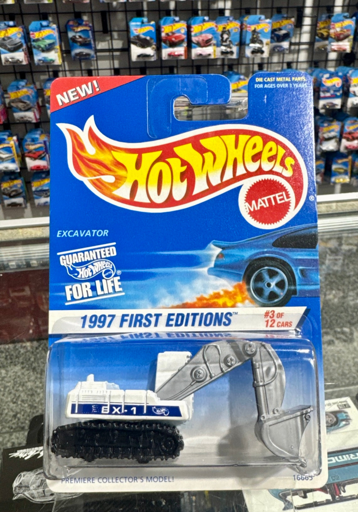Hot Wheels 1997 First Edition Excavator