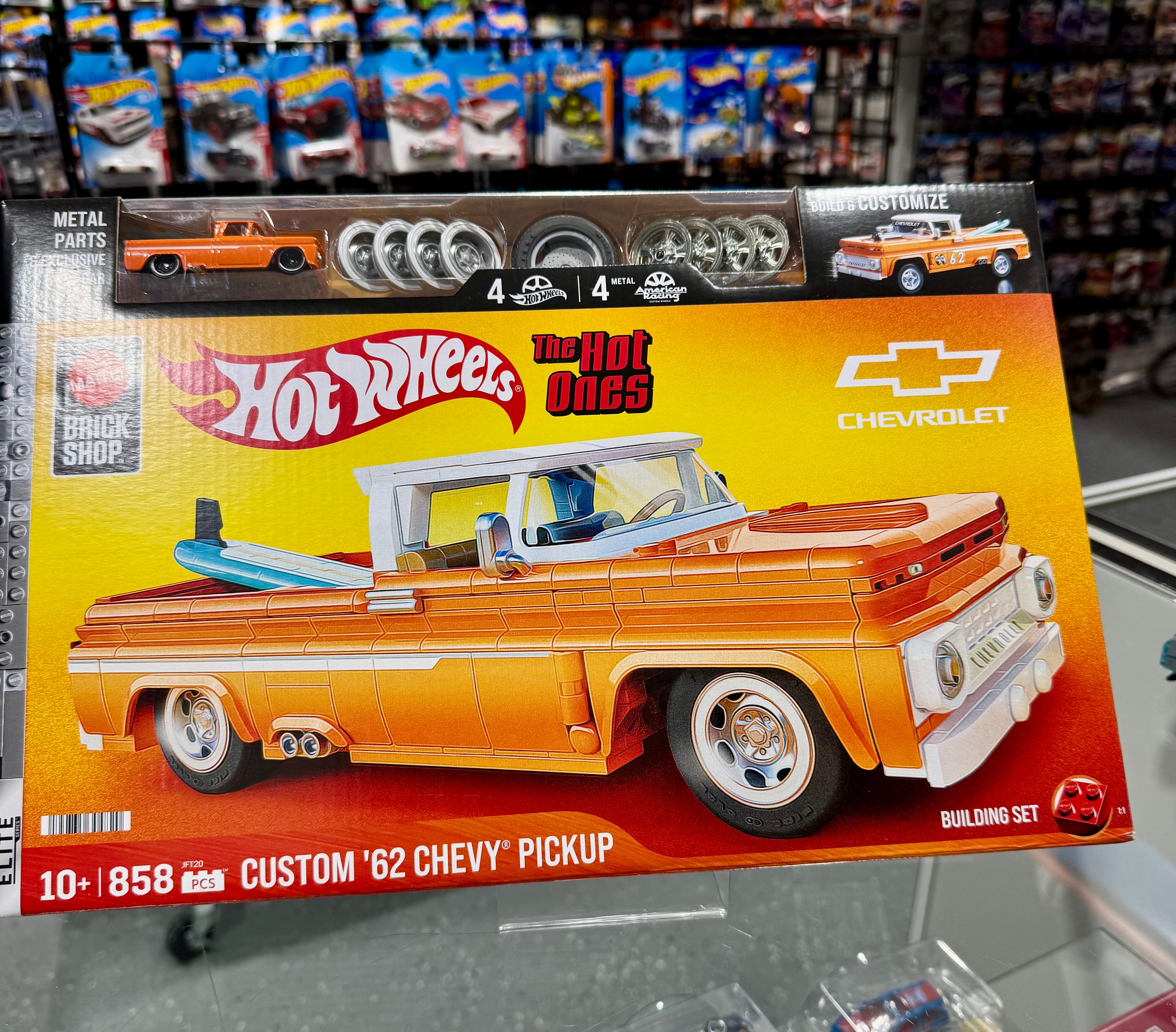 Hot Wheels Bricks Custom '62 Chevy Pickup