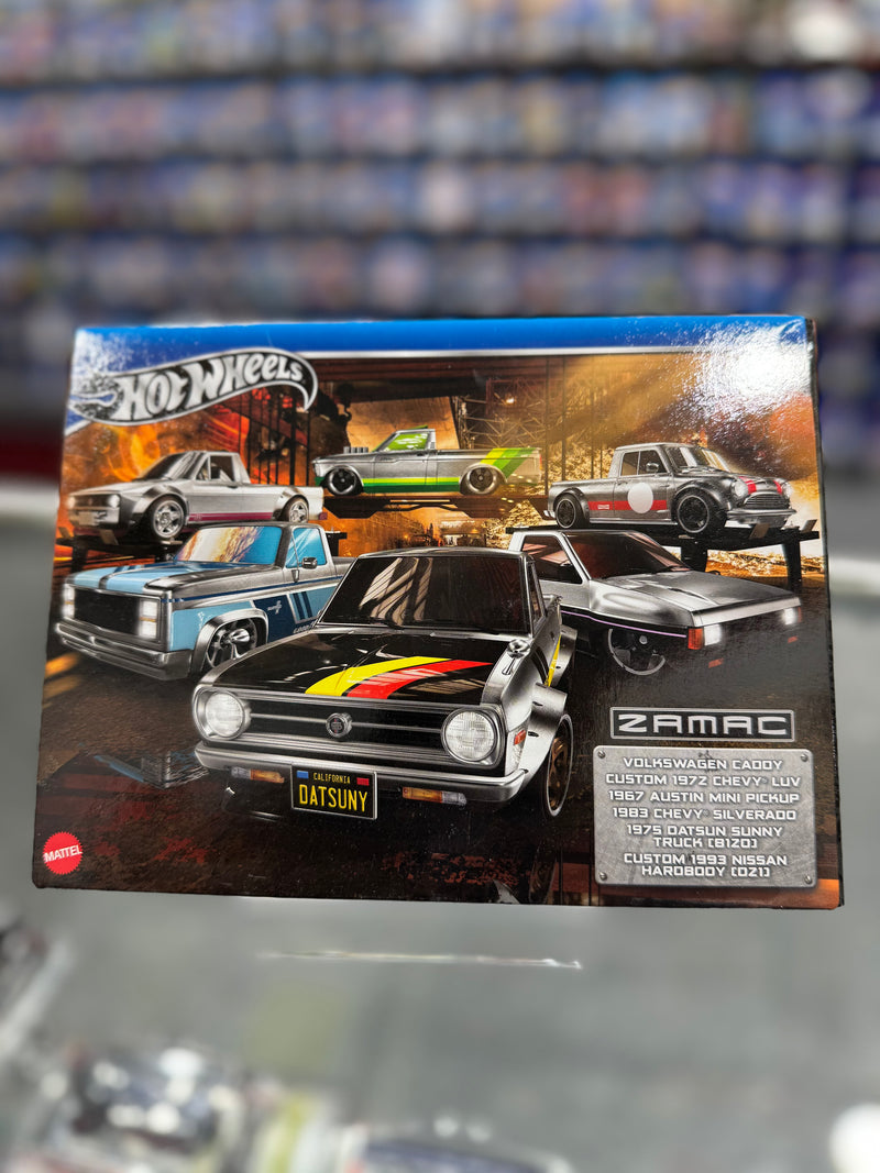 Load image into Gallery viewer, Hot Wheels Zamac 6 Truck Set Walmart Exclusive
