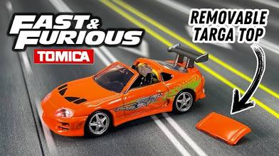 Load image into Gallery viewer, Takara Tomy Tomica Premium Unlimited 03 The Fast and the Furious Supra
