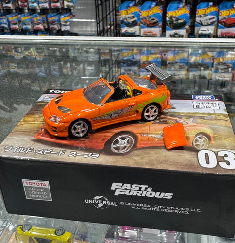 Takara Tomy Tomica Premium Unlimited 03 The Fast and the Furious Supra