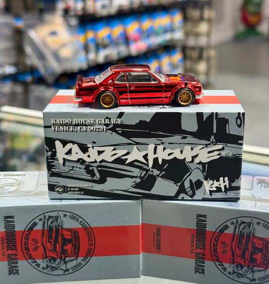 Kaido House Garage Venice Ca. Exclusive KHMG193 Red Hako LTDEDN
