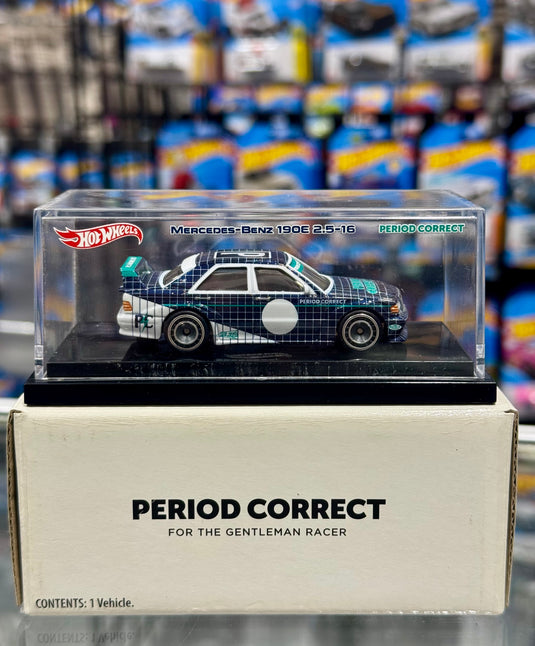 Hot Wheels Period Correct Mercedes Benz 190E 2.5-16