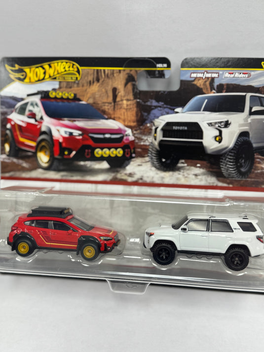 Hot Wheels Car Culture 2-Pack Subaru Crosstrek & '18 Toyota 4Runner
