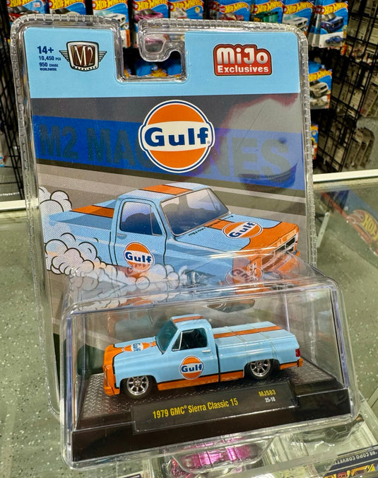 M2 Machines 1979 GMC Sierra Classic 15 Gulf Edition