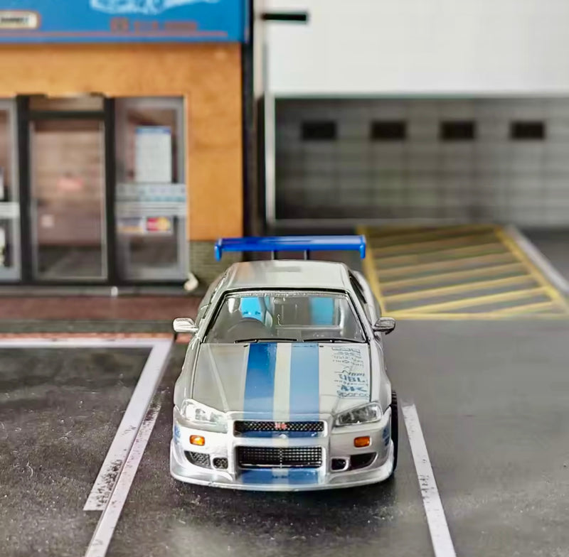 Load image into Gallery viewer, Brian O&#39;Conner Nissan GTR R34 from Fast and Furious
