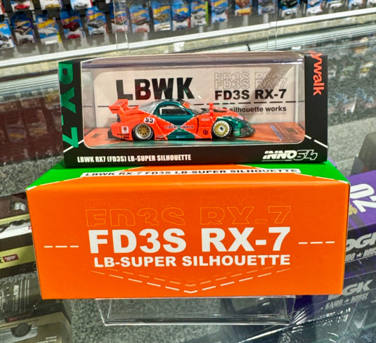 Inno64 LBWK Mazda RX7 FD3S Super Silhouette Liberty Walk Malaysia EXPO 