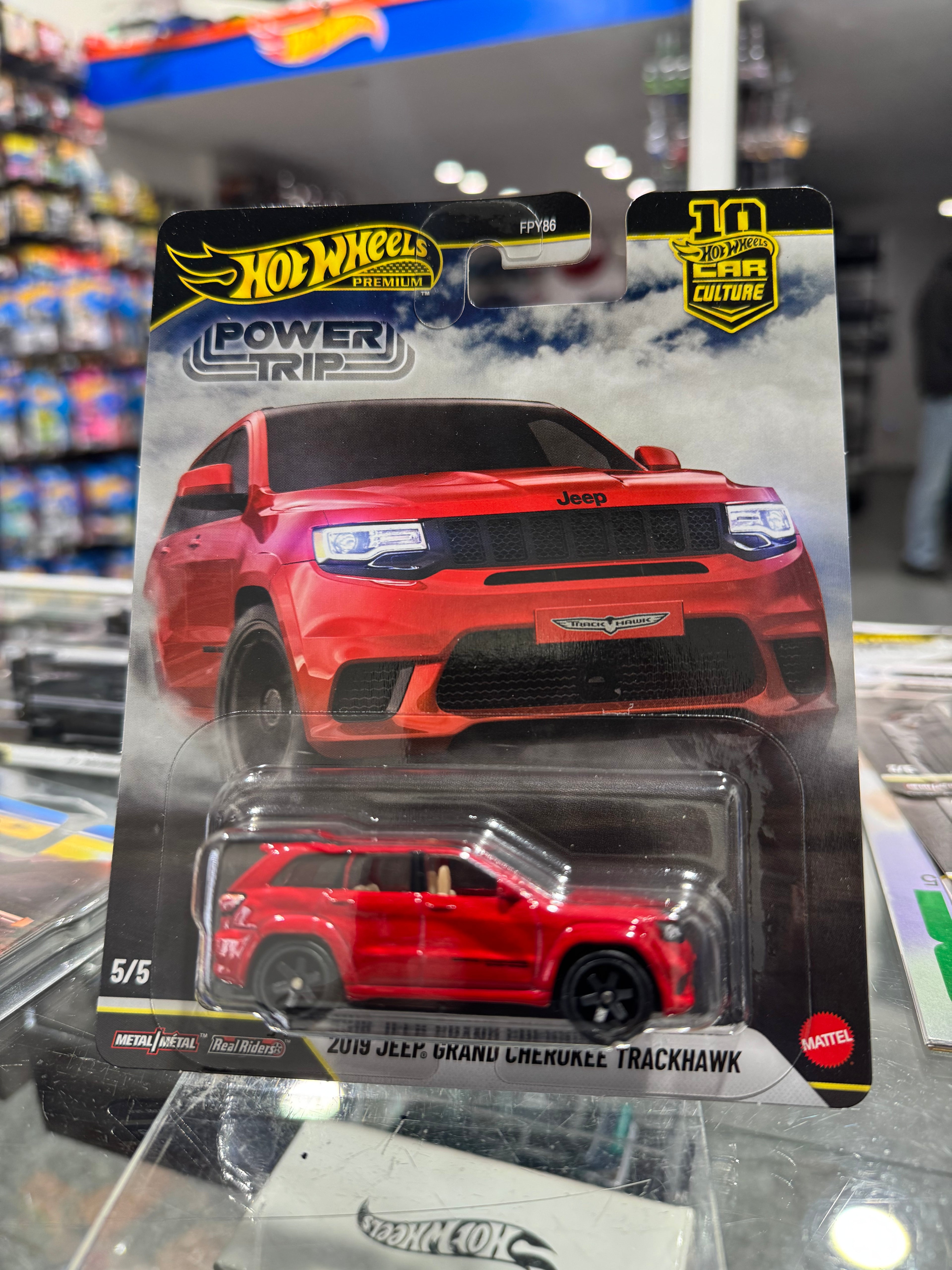 Hot Wheels Car Culture Power Trip Series 2019 Grnd Cherokee Trackhawk