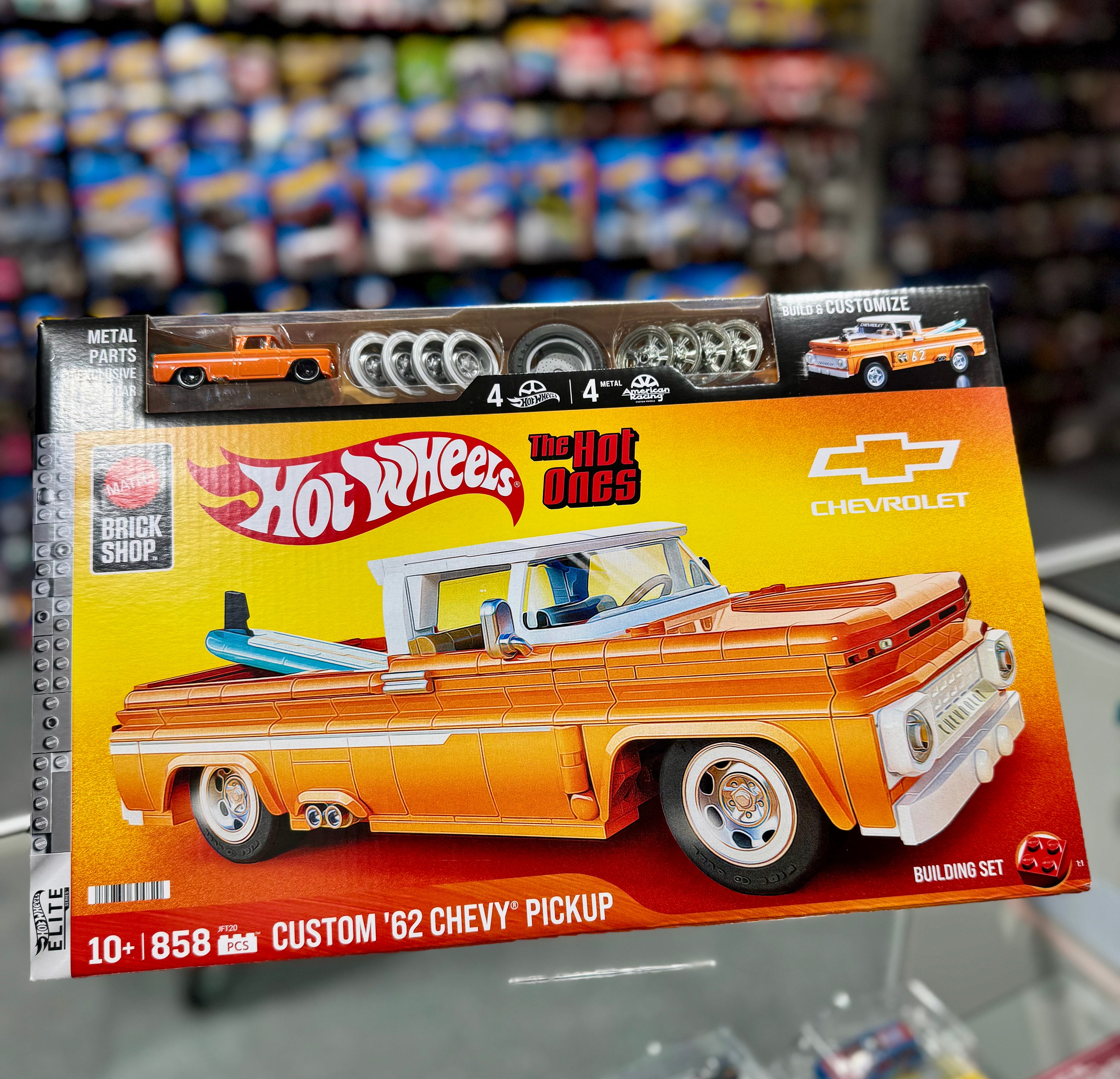 Hot Wheels Bricks Custom '62 Chevy Pickup