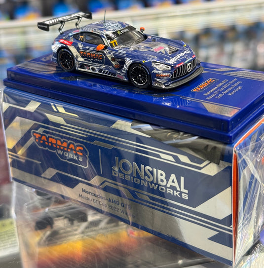 Tarmac Works Mercedes-AMG GT3 Macau GT Cup 2022 Winner Craft-Bamboo Racing Maro Engel