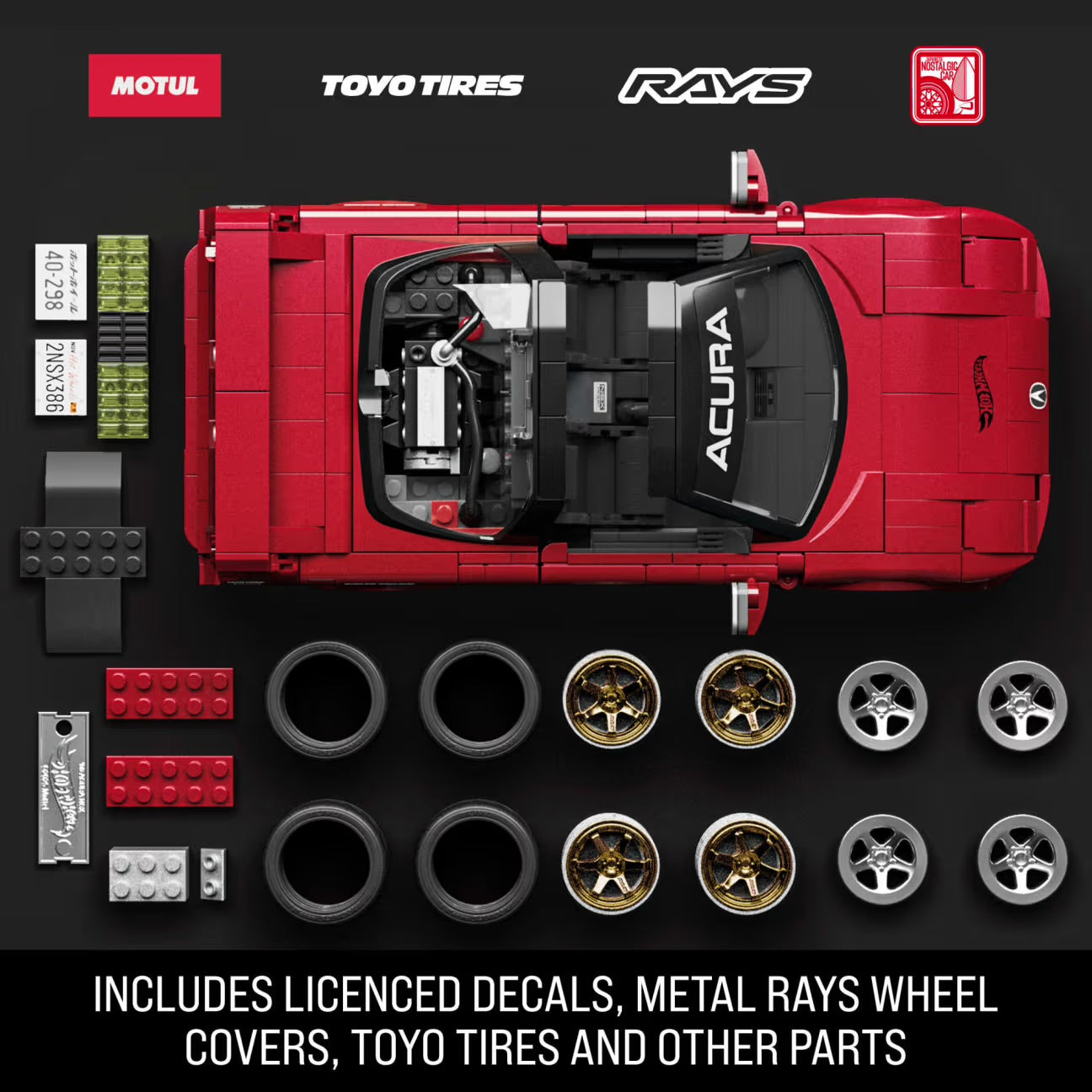 Mattel Brick  Shop Hot Wheels '90 Acura NSX