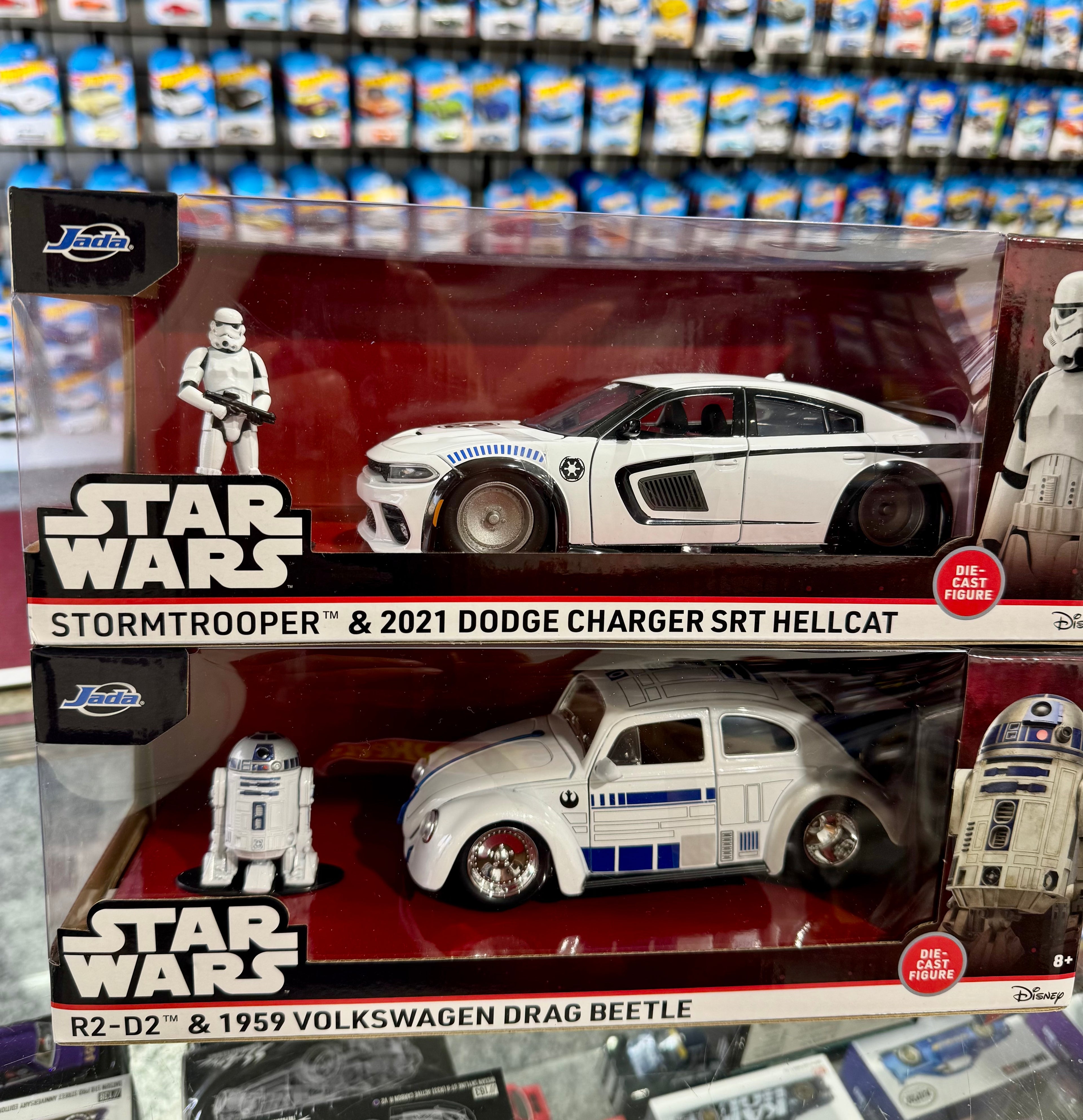 Jada Toys RDD2 Beetle / Storm Trooper Dodge Charger