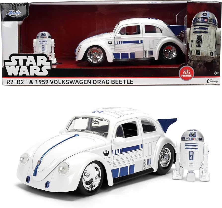 Jada Toys RDD2 Beetle / Storm Trooper Dodge Charger