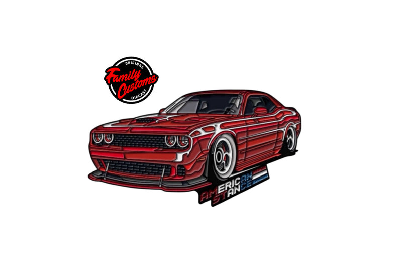 Load image into Gallery viewer, Dodge Challenger Custom Enamel Collector Pins
