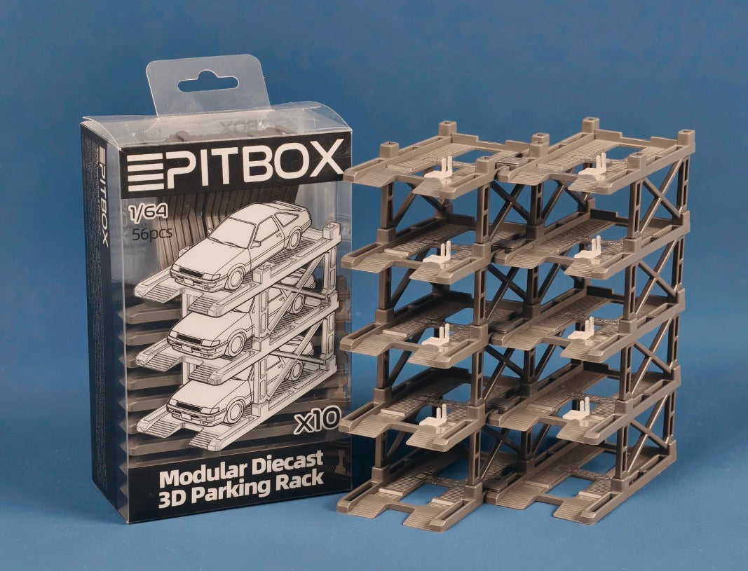 3D Diecast Parking Garage