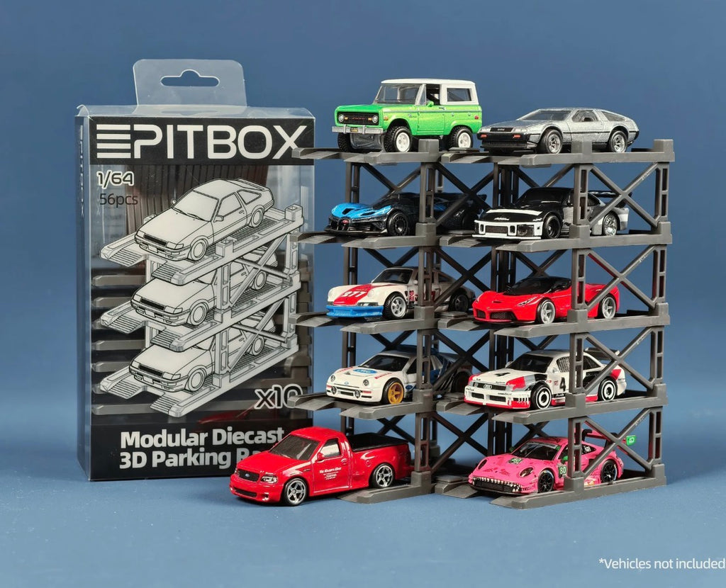 3D Diecast Parking Garage