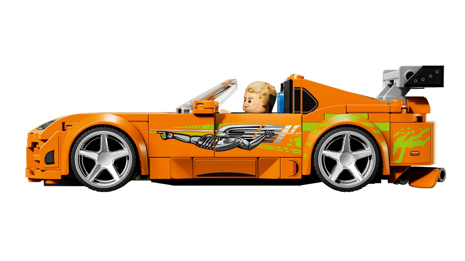 Brian O'Conner The Fast and Furious Back Toyota Supra MK4
