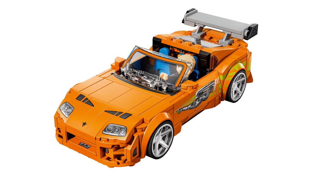 Brian O'Conner The Fast and Furious Back Toyota Supra MK4