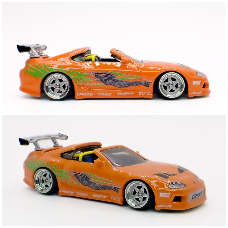 Load image into Gallery viewer, Hot Wheels Fast &amp; Furious Brian&#39;s O&#39;Conners Supra &quot;Custom&quot; by Milo&#39;s Mini&#39;s
