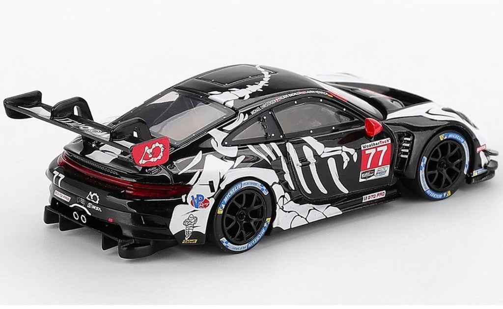 PORSCHE 911 GT3 R #77 SKELETON REXY PETIT LE MANS 2025 MINI GT