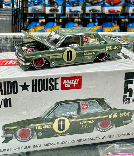 Kaido House Datsun 510 S1/01 Dark Green