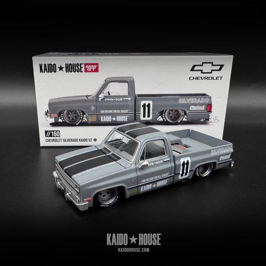 Kaido House Garage Chevrolet Silverado HKS V2 Grey #160
