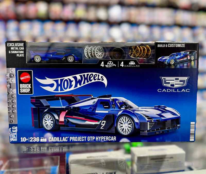 Load image into Gallery viewer, Mattel Brick Shop Cadillac Project GTP Hypercar Builder Toy Kit
