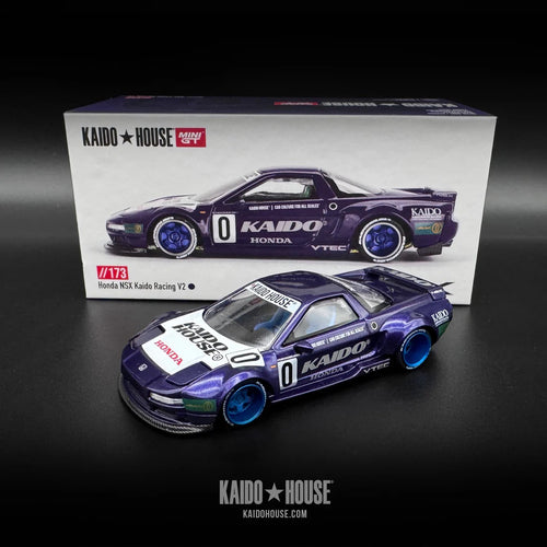 Kaido House Garage X Mini GT Honda NSX Kaido Racing V2 Purple #173