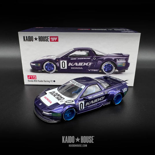Kaido House Garage X Mini GT Honda NSX Kaido Racing V2 Purple #173