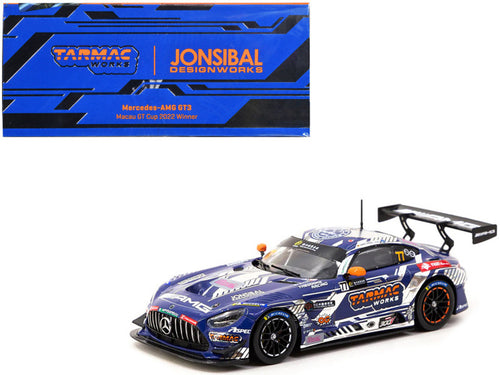 Tarmac Works Mercedes-AMG GT3 Macau GT Cup 2022 Winner Craft-Bamboo Racing Maro Engel