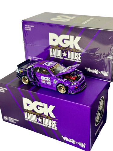 DGK Street Spec Kaido House Collab Nissan Skyline - American Stanced