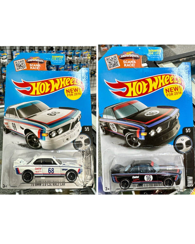 Hot Wheels '73 BMC 3.0 CSL Race Car Black 2016 