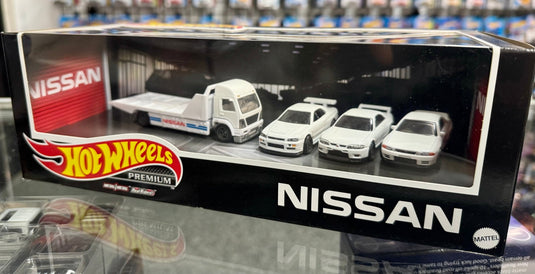 Hot Wheels Premium Nissan 4 Car Box Set 