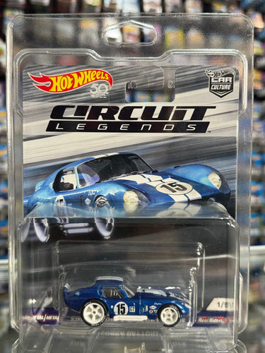 Hot Wheels Premium Shelby Cobra Daytona Coupe Circuit Legends Series - American Stanced