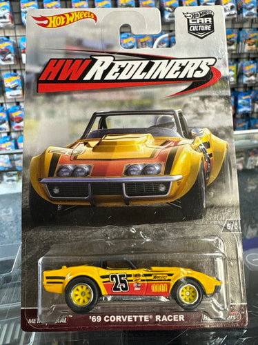 Hot Wheels Redliners Series '69 Corvette Racer - American Stanced