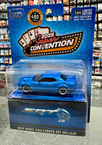 IXO Super Diecast Convention Exclusive 2019 Dodge Challenger SRT Hellcat Limited Edition 480 pcs - American Stanced