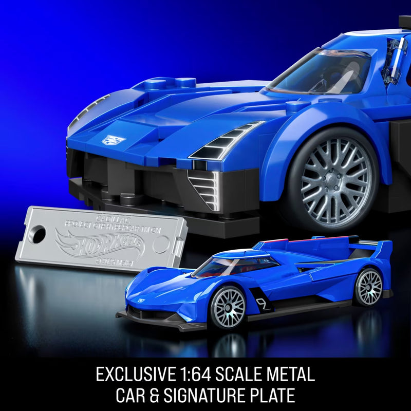 Load image into Gallery viewer, Mattel Brick Shop Cadillac Project GTP Hypercar Builder Toy Kit
