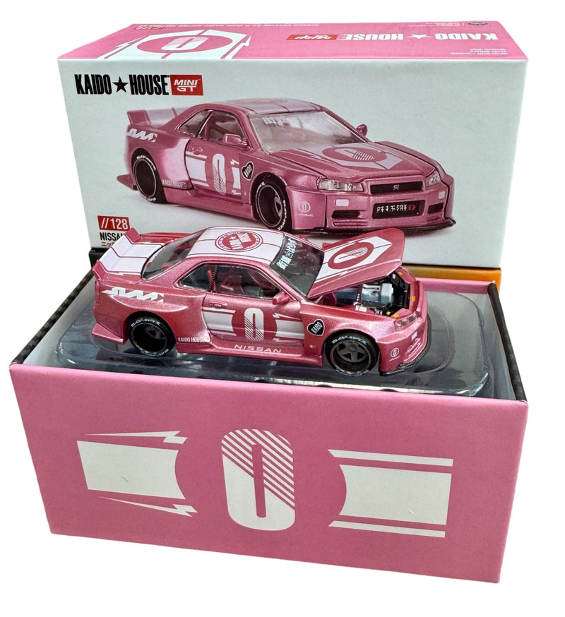 Load image into Gallery viewer, Kaido House Collab Nissan Skyline GT - R (R34) Kaido Racing Factory V1 #128 - American Stanced
